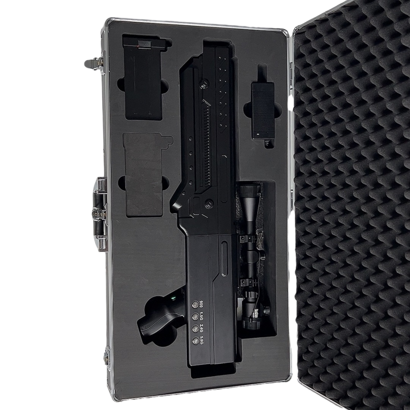  汨罗手持便携式枪型低空防御反制四通道B型